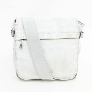 CHANEL Crossbody Bag Silver